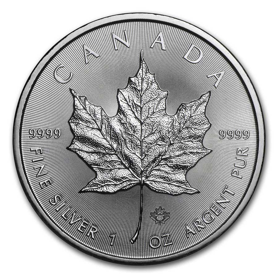 Canadian Silver Maple Leaf Coins Price